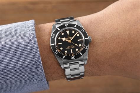 tudor black bay 54 wrist|tudor black bay 58 dimensions.